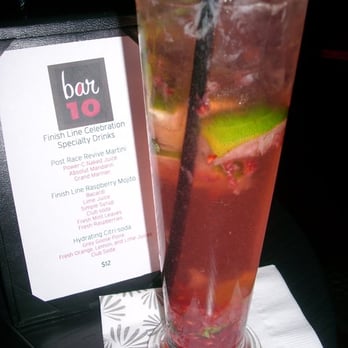 Bar 10 - Raspberry mojito - Lounges Near Me - Boston, Massachusetts
