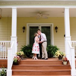 Amber House Bed & Breakfast - You may now kiss the bride!