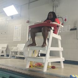 Blocker Norfolk Family YMCA - SLEEPING LIFE GUARD on duty at BLOCKER FAMILY YMCA