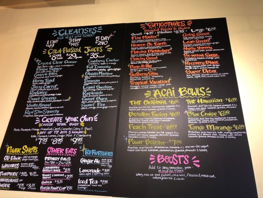 Menu photo 6 Squeezed Juice Bar Albuquerque, NM