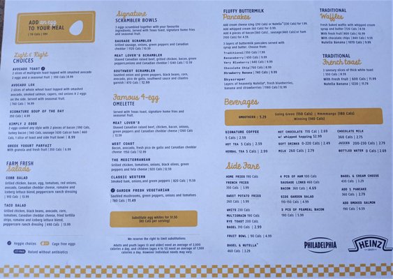 Menu photo 3 Eggsmart Thornhill, ON