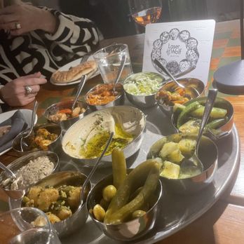 Laser Wolf - Mezze tray - Middle Eastern Near Me - Brooklyn, New York