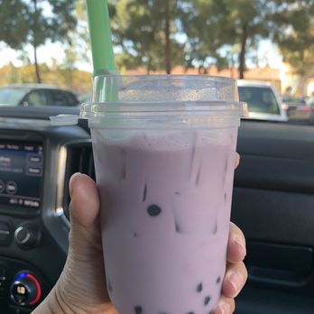Azuki Tea - Taro Lover with Boba - Bubble Tea Near Me - Thousand Oaks, California