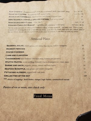 Menu photo 8 Merroir Topping, VA