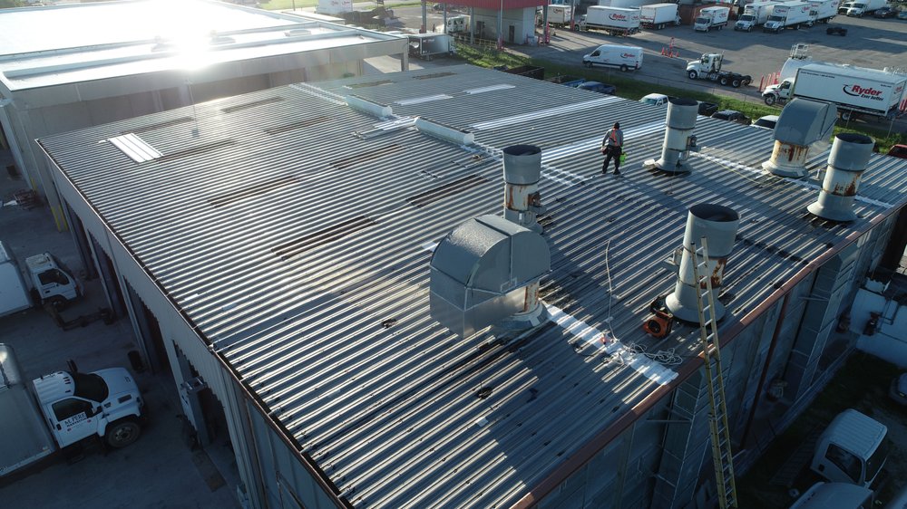 Slide of CFS Roofing Services