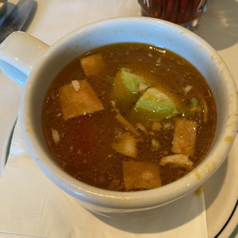 Grace's - Tortilla soup with avocado! - American Near Me - Houston, Texas