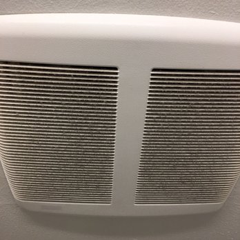 Ramada by Wyndham Marina - Dirty bathroom fan - Hotels Near Me - Marina, California Ramada by Wyndham Marina - Dirty bathroom fan - Hotels Near Me - Marina, California