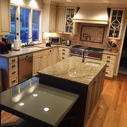Really happy with kitchen island painting as well as interior walls/ceilings... Really happy with kitchen island painting as well as interior walls/ceilings...