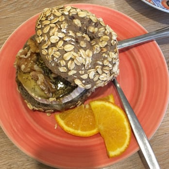 Bagels & Beans - That amazing Oathie bagel with goat cheese and Briè and honey - Coffee & Tea Near Me - Amsterdam, New Hampshire Bagels & Beans - That amazing Oathie bagel with goat cheese and Briè and honey - Coffee & Tea Near Me - Amsterdam, New Hampshire
