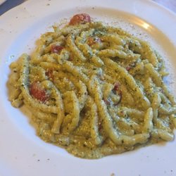 Trattoria Terra e Mare - Pasta with basil cream "pesto Della valle"