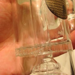 Smoker Bruce - Cracked along the percolator. Sold it to me cracked didn't notice until I added water and noticed constant dripping.