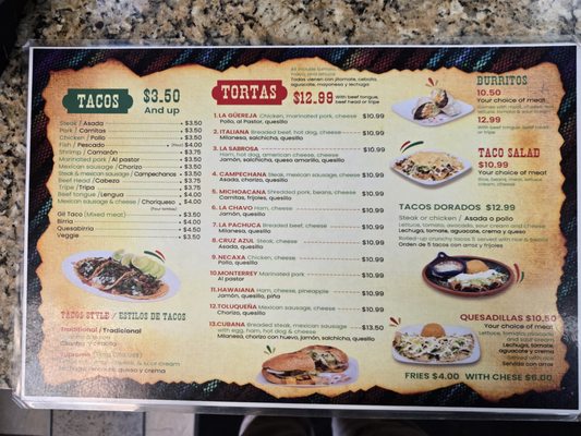 Menu photo 2 Gil Tacos Indianapolis, IN