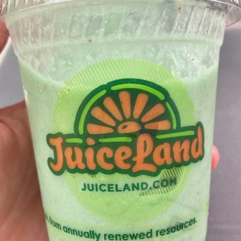 JuiceLand - Paradise found with Pea Protein and half a banana - Juice Bars & Smoothies Near Me - Austin, Texas