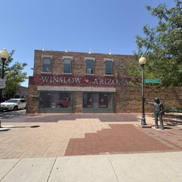Corner of Winslow Arizona. Such a fine sight to see! Corner of Winslow Arizona. Such a fine sight to see!