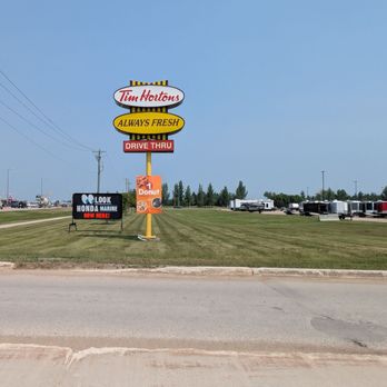 Tim Hortons - Sign - Coffee & Tea Near Me - Steinbach, Manitoba