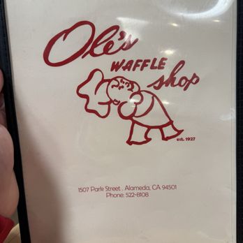 Ole's Waffle Shop - Menu - Diners Near Me - Alameda, California
