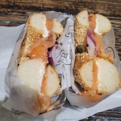La Fabrique de Bagel - Smoked salmon bagel