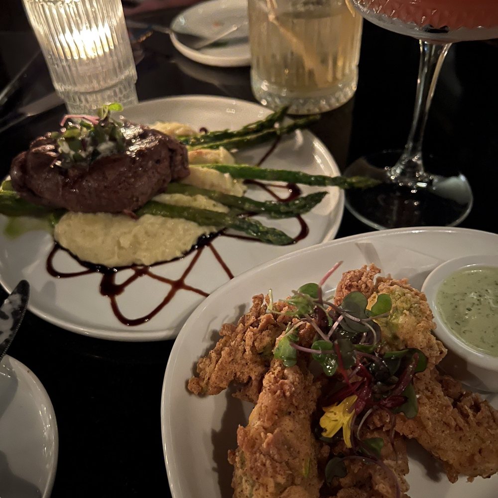 Jane - Petite filet, squash blossom... sooooo good!!! - New American Near Me - San Clemente, California Jane - Petite filet, squash blossom... sooooo good!!! - New American Near Me - San Clemente, California