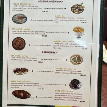 Gursha Eats - Menu - Ethiopian Near Me - Salem, Oregon