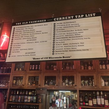 The Old Fashioned - Some beers... - American Near Me - Madison, Wisconsin