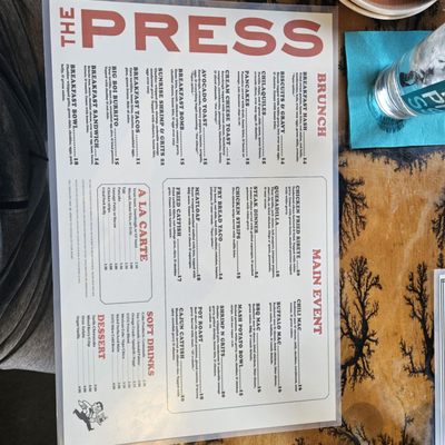 Menu photo 2 The Press Oklahoma City, OK Menu photo 2 The Press Oklahoma City, OK