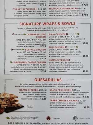 Menu photo 2 Tropical Smoothie Cafe Rockwall, TX Menu photo 2 Tropical Smoothie Cafe Rockwall, TX