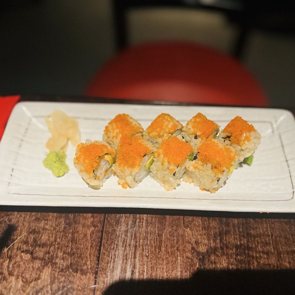 Sushi By The Heights - CALIFORNIA MASAGO ROLL - Sushi Bars Near Me - Houston, Texas Sushi By The Heights - CALIFORNIA MASAGO ROLL - Sushi Bars Near Me - Houston, Texas