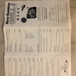 The Bombay Grill - Takeout menu1