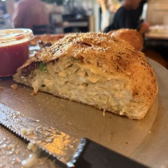 Amano - Carbonara Pie-Zoni - Pizza Near Me - Las Vegas, Nevada