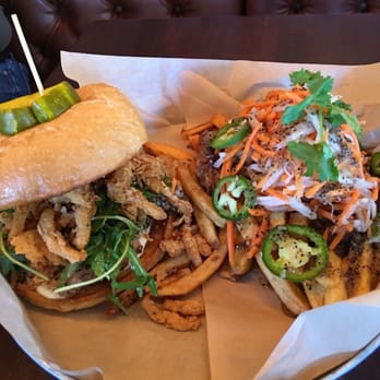 Broderick - Ground Duck Burger (4 stars) and Banh Mi Fries (5 stars) - Burgers Near Me - Walnut Creek, California