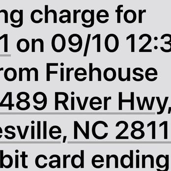 Firehouse Subs - My charge and order was incorrect. - Sandwiches Near Me - Mooresville, North Carolina