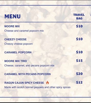 Menu photo 2 Moore Poppin Chicago, IL