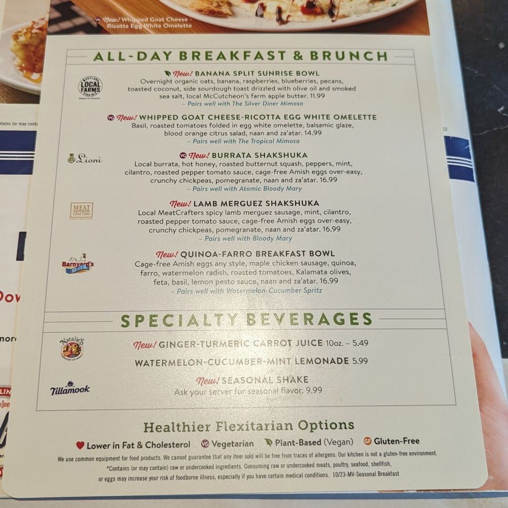 Silver Diner - Diners Near Me - McLean, Virginia