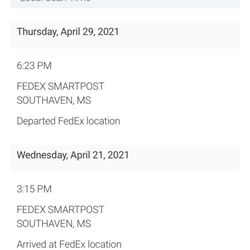 FedEx Office Print & Ship Center - Sitting. Just sitting. For 9 days.