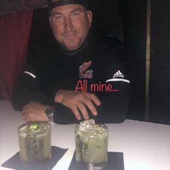 Nice Guys Pizza - Jalapeño Margarita with black salt enjoyed by Jeff. One's mine of course - Pizza Near Me - Cape Coral, Florida Nice Guys Pizza - Jalapeño Margarita with black salt enjoyed by Jeff. One's mine of course - Pizza Near Me - Cape Coral, Florida