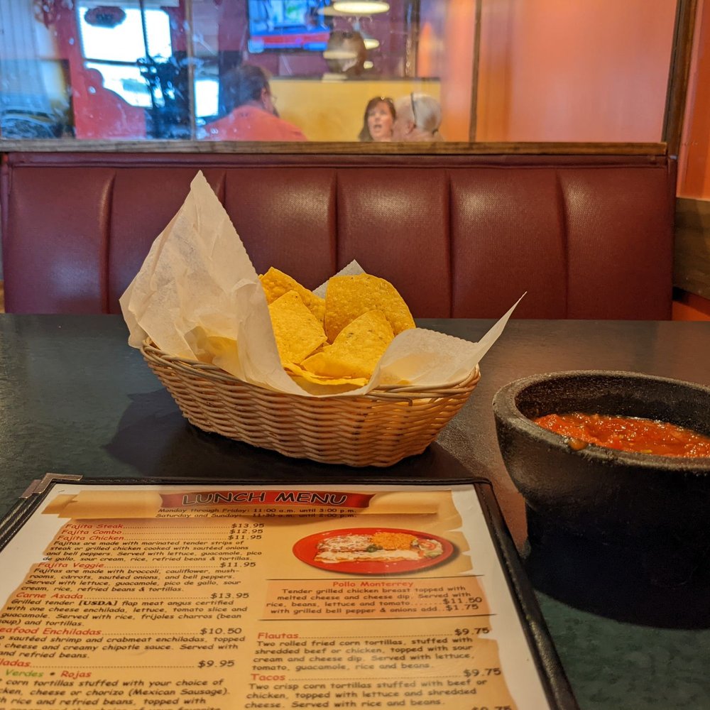 Crispy chips and above average salsa Crispy chips and above average salsa