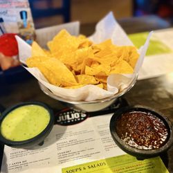 Julio's Mexican Cantina - Complimentary Chips and Salsa