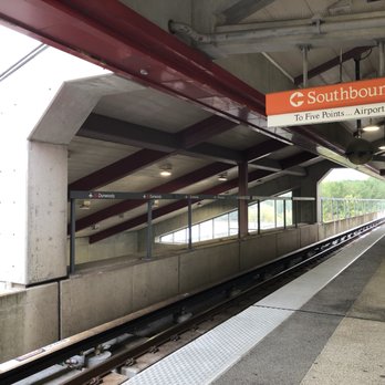 MARTA - Dunwoody Station - Southbound track. - Train Stations Near Me - Atlanta, Georgia MARTA - Dunwoody Station - Southbound track. - Train Stations Near Me - Atlanta, Georgia