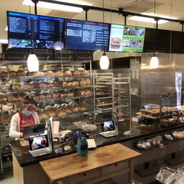 the bakery counter