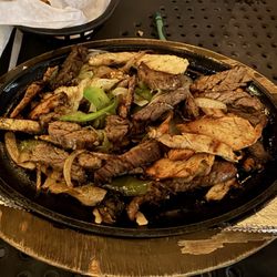 Casa Garcia's - Kyle - Beef and Chicken Fajitas