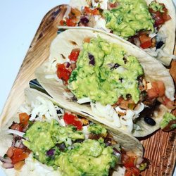 3 taco's with your choice or chicken, steak, or shrimp