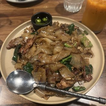 Hanuman Thai Eatery - Pad see ew pork - Thai Near Me - Costa Mesa, California Hanuman Thai Eatery - Pad see ew pork - Thai Near Me - Costa Mesa, California