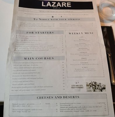 Brasserie Lazare Paris by null