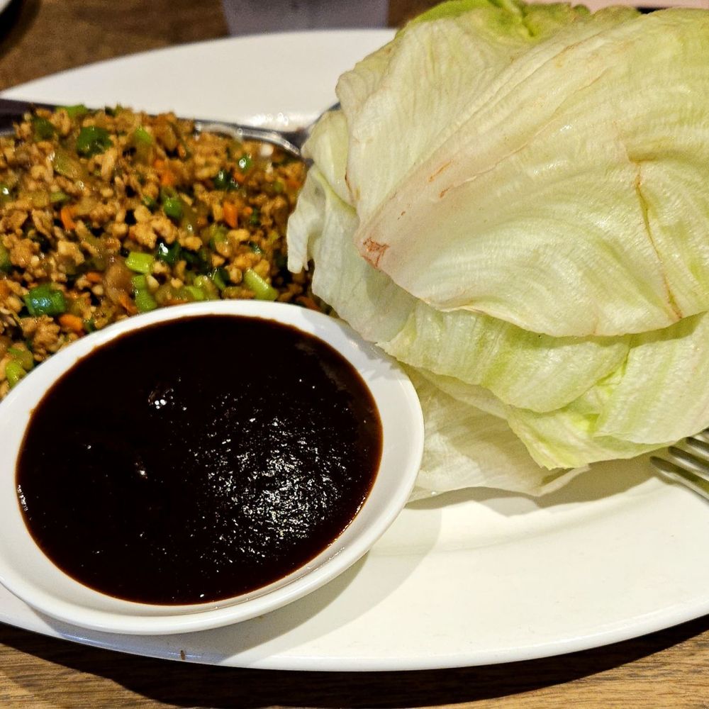 WEI Authentic Chinese - Hon Kong Fried Rice and Lettuce Chicken Wraps - Cantonese Near Me - Buford, Georgia WEI Authentic Chinese - Hon Kong Fried Rice and Lettuce Chicken Wraps - Cantonese Near Me - Buford, Georgia