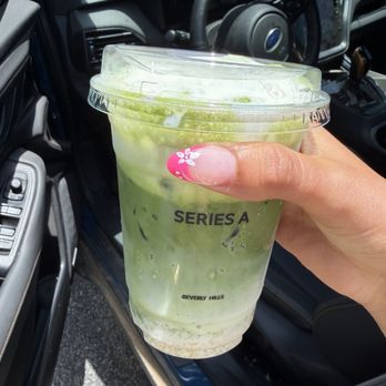 Series A Coffee - pear matcha - Coffee & Tea Near Me - Beverly Hills, California