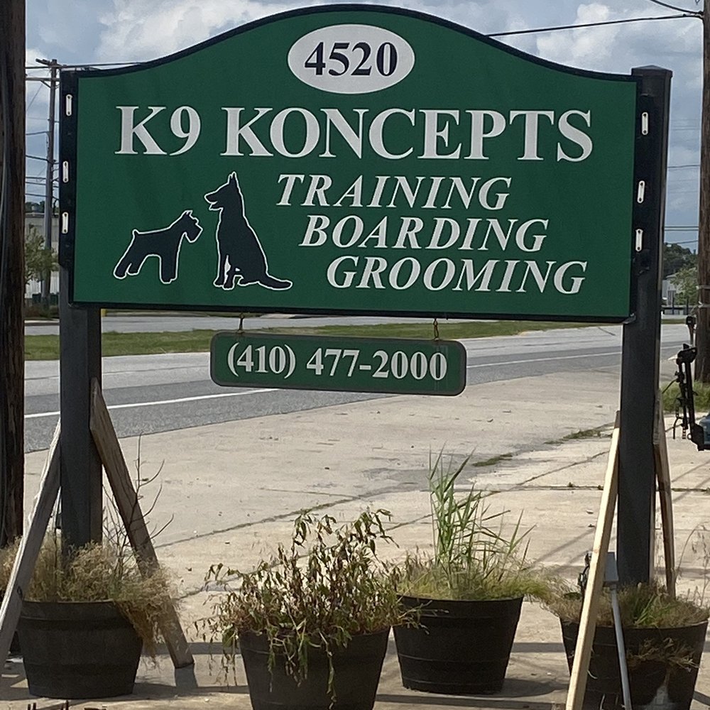 K9 Koncepts - Outdoor sign - Pet Training Near Me - Sparrows Point, Maryland K9 Koncepts - Outdoor sign - Pet Training Near Me - Sparrows Point, Maryland