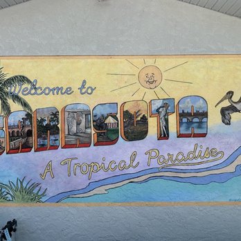 Welcome To Sarasota Mural - Public Art Near Me - Sarasota, Florida Welcome To Sarasota Mural - Public Art Near Me - Sarasota, Florida