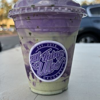 All Things Ube Desserts - Ube Matcha Latte - Desserts Near Me - San Diego , California All Things Ube Desserts - Ube Matcha Latte - Desserts Near Me - San Diego , California