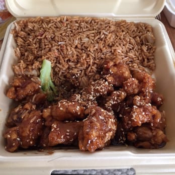 Little Panda - Sesame Chicken and Fried Rice. - Chinese Near Me - Abilene, Texas