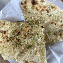 Garlic naan